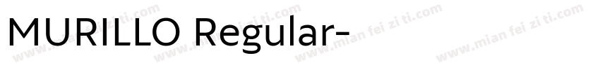 MURILLO Regular字体转换